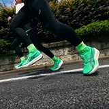 Asics MAGIC SPEED 5 Кроссовки беговые Зеленый - фото 327957