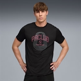 Puma RUN CLUB GRAPHIC TEE Футболка беговая Черный - фото 328066