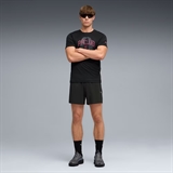 Puma RUN CLUB GRAPHIC TEE Футболка беговая Черный - фото 328068