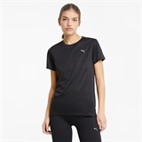 Puma FAVOURITE SS RUNNING TEE (W) Футболка беговая женская Черный - фото 328095