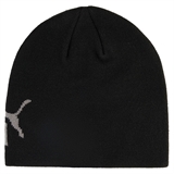 Puma ESS MID CROWN CUFFLESS BEANIE Шапка беговая Черный - фото 328314