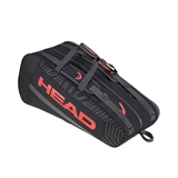Head BASE RACQUET BAG M Сумка для ракеток Черный/Оранжевый - фото 328324