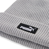 Puma ESS HIGH CROWN BEANIE Шапка беговая Серый - фото 328333