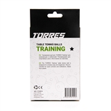 Torres TRAINING 1* (TT23015) Мячи для настольного тенниса (6 шт) Оранжевый - фото 328704