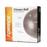 Torres FB122565 Мяч гимнастический 65 см Серый - фото 328712