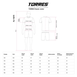 Torres CLASSIC JUNIOR Форма футбольная детская Красный/Черный - фото 328810