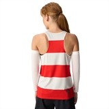 Gri SS26-12W-WR МАЯК (W) Майка беговая женская Белый/Красный - фото 329163