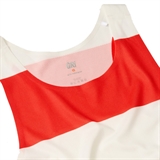 Gri SS26-12W-WR МАЯК (W) Майка беговая женская Белый/Красный - фото 329164