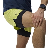 Nordski ROAD LIME/BLACK Шорты беговые 2 в 1 Салатовый/Черный - фото 329191