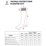 Jögel NATIONAL PERFORMDRY SOCKS Гетры футбольные Темно-синий - фото 329243