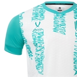 Jögel AMKAL PERFORMDRY JERSEY Футболка игровая Белый/Бирюзовый - фото 329272