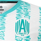 Jögel AMKAL PERFORMDRY JERSEY Футболка игровая Белый/Бирюзовый - фото 329273