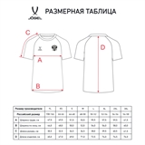 Jögel NATIONAL COTTON TEE Футболка игровая футбольная Темно-синий - фото 329321