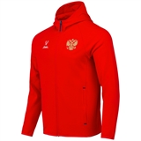 Jögel NATIONAL ESSENTIAL HOODED FZ JACKET Худи на молнии Красный - фото 329356