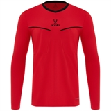 Jögel DIVISION PERFORMDRY REFEREE LS TEE 2.0 Футболка судейская с длинным рукавом Красный - фото 329521