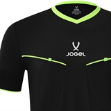 Jögel DIVISION PERFORMDRY REFEREE SS TEE 2.0 Футболка судейская Черный/Салатовый - фото 329541