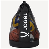 Jögel TEAM BALL BAG 5 Сетка для мячей Черный/Белый - фото 329586