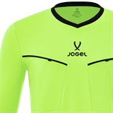Jögel DIVISION PERFORMDRY REFEREE LS TEE 2.0 Футболка судейская с длинным рукавом Желтый неон - фото 329618