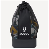 Jögel TEAM BALL BAG 15 Сетка для мячей Черный/Белый - фото 329627
