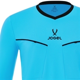 Jögel DIVISION PERFORMDRY REFEREE LS TEE 2.0 Футболка судейская с длинным рукавом Голубой - фото 329640