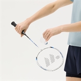 Wish STEELTEC 9 Набор для бадминтона (2 ракетки, 2 волана) Белый/Синий - фото 329649