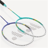 Wish FIRESTAR 780 Набор для бадминтона (2 ракетки, 2 волана) Голубой/Фиолетовый - фото 329730