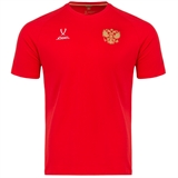 Jögel NATIONAL COTTON TEE Футболка игровая футбольная Красный - фото 329852