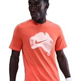 Nike COURT DRI-FIT Футболка теннисная Оранжевый/Белый - фото 329910