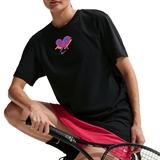 Nike SLAM (W) Футболка теннисная женская Черный - фото 329929