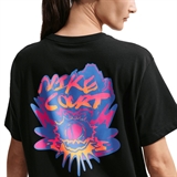 Nike SLAM (W) Футболка теннисная женская Черный - фото 329930