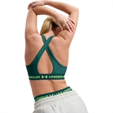 Under Armour MID CROSSBACK BRA (W) Бра-топ женский Зеленый - фото 329940