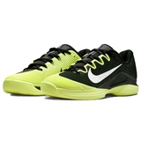 Nike VAPOR 12 HARD COURT PREMIUM (W) Кроссовки теннисные женские Черный/Салатовый - фото 329944