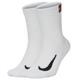 Nike MULTIPLIER CUSHIONED CREW SOCKS Носки беговые (2 пары) Белый/Черный - фото 329967