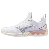 Mizuno WAVE LUMINOUS 3 (W) Кроссовки волейбольные женские Белый/Красный - фото 330173