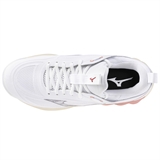 Mizuno WAVE LUMINOUS 3 (W) Кроссовки волейбольные женские Белый/Красный - фото 330176