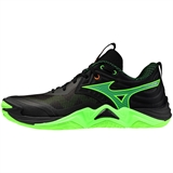 Mizuno WAVE MOMENTUM ELITE Кроссовки волейбольные Черный/Салатовый - фото 330203