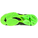 Mizuno WAVE LIGHTNING PRO Кроссовки волейбольные Черный/Зеленый - фото 330238