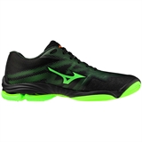 Mizuno WAVE LIGHTNING PRO Кроссовки волейбольные Черный/Зеленый - фото 330239