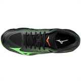 Mizuno WAVE LIGHTNING PRO Кроссовки волейбольные Черный/Зеленый - фото 330240
