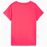 Puma RUN SLOGAN GRAPHIC TEE (W) Футболка беговая женская Розовый - фото 330313