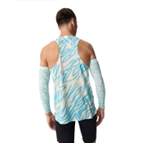 Gri SS26-02M-MB СТАРТ Майка беговая Молочный/Голубой - фото 330325