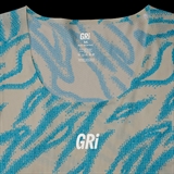 Gri SS26-02M-MB СТАРТ Майка беговая Молочный/Голубой - фото 330328