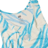 Gri SS26-06W-MB СТАРТ (W) Майка беговая женская Молочный/Голубой - фото 330348