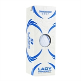 Bridgestone LADY PRECEPT Мячи для гольфа (3 шт) Белый - фото 330894