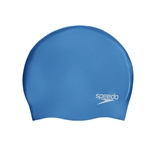 Speedo Plain MOLDED SILICONE CAP Шапочка для плавания Ярко-синий - фото 331278