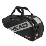 Head TEAM RACQUET BAG M Сумка для ракеток Черный/Серый - фото 331746