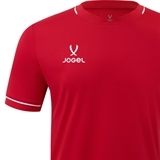 Jögel DIVISION PERFORMDRY ELEMENT JERSEY 26 Футболка игровая детская Красный - фото 332210