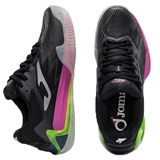 Joma OPEN (W) Кроссовки для падела женские Черный/Салатовый/Розовый - фото 332799