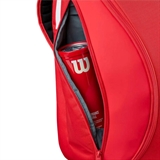 Wilson SUPER TOUR RED 2026 PADEL BACKPACK Рюкзак для падела Красный - фото 333811