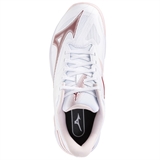 Mizuno WAVE EXCEED COURT AC (W) Кроссовки теннисные женские Белый/Красный - фото 333936